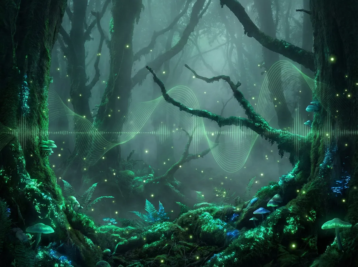 神秘森林自然环境 影视音效 场景